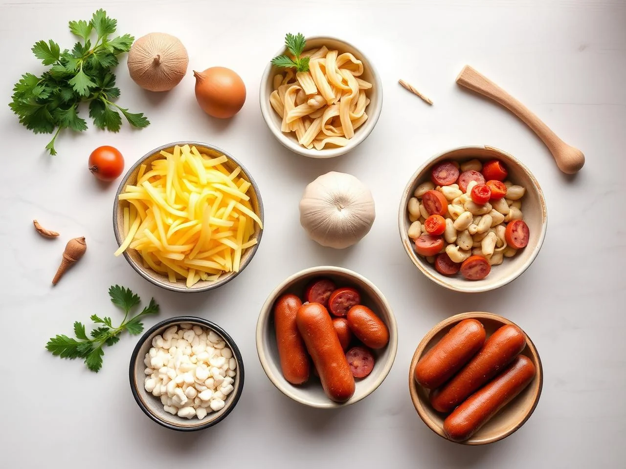 Ingredients for Italian Sausage And White Bean