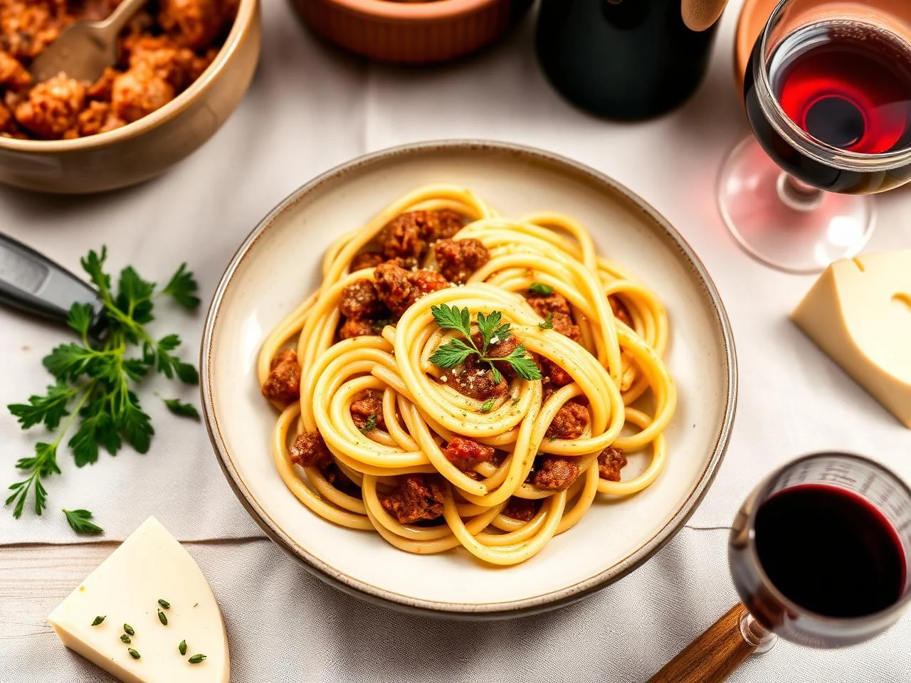 Italian Sausage Pasta Bake