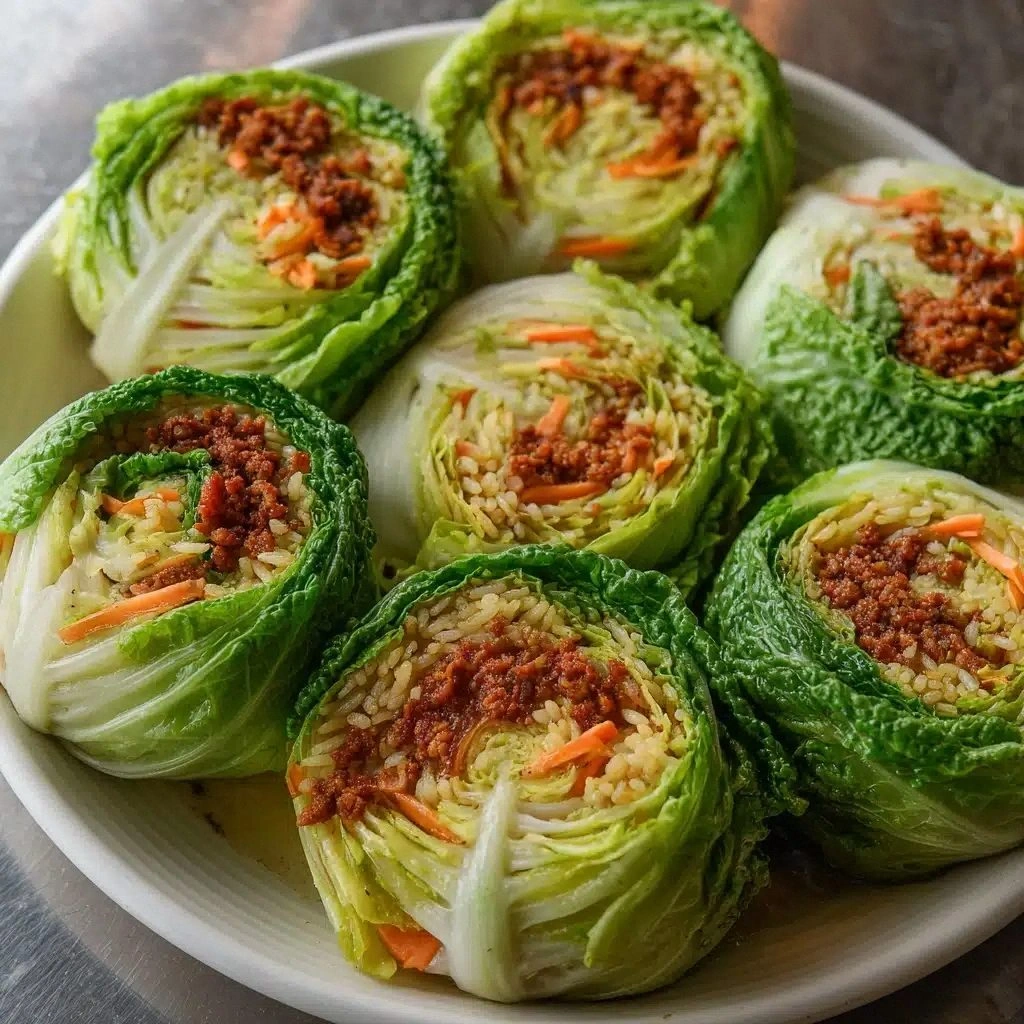 Italian Stuffed Cabbage Rolls 