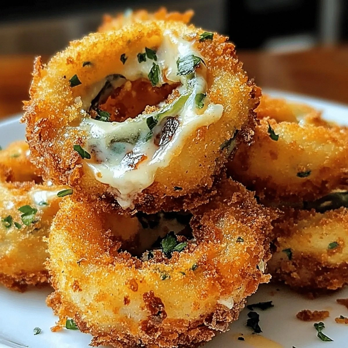 Jalapeño Popper Stuffed Onion Rings: Your New Snack Obsession