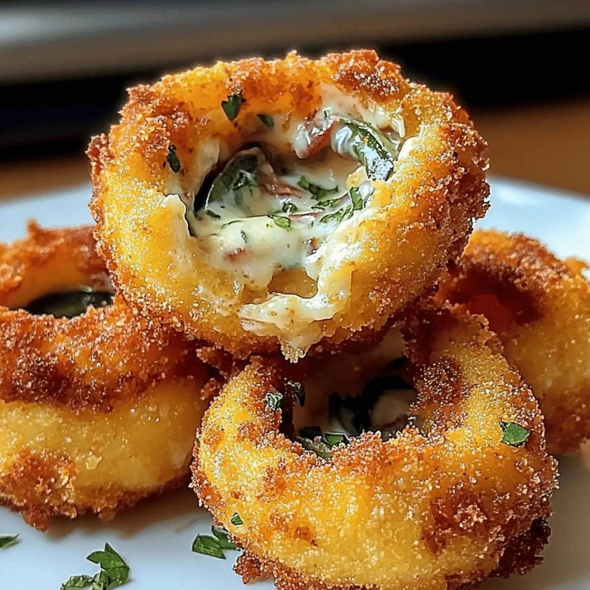 Jalapeño Popper Stuffed Onion Rings: Your New Snack Obsession