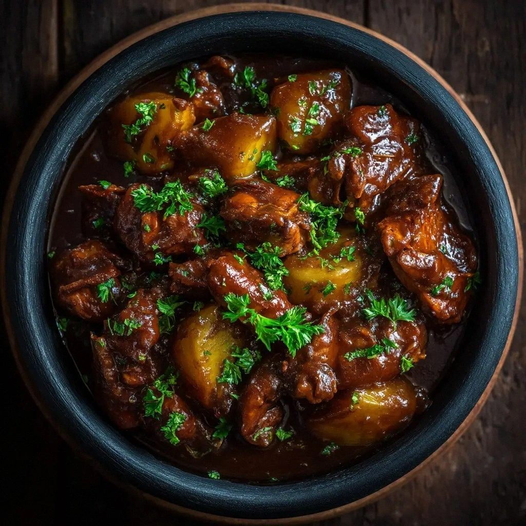Jamaican Brown Stew Chicken (T
