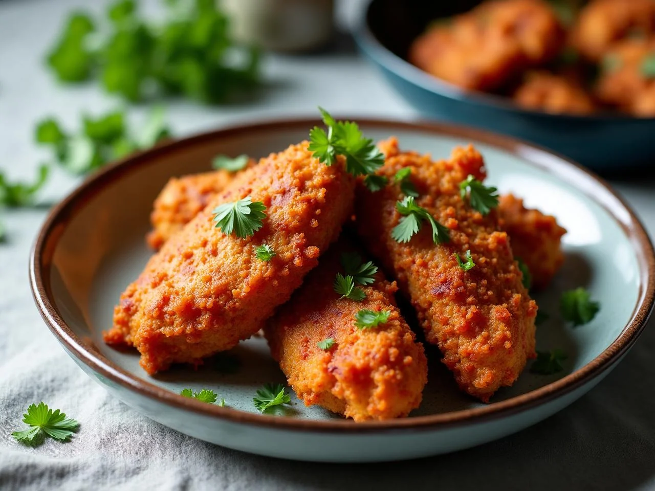 Jamaican Jerk Fried Chicken