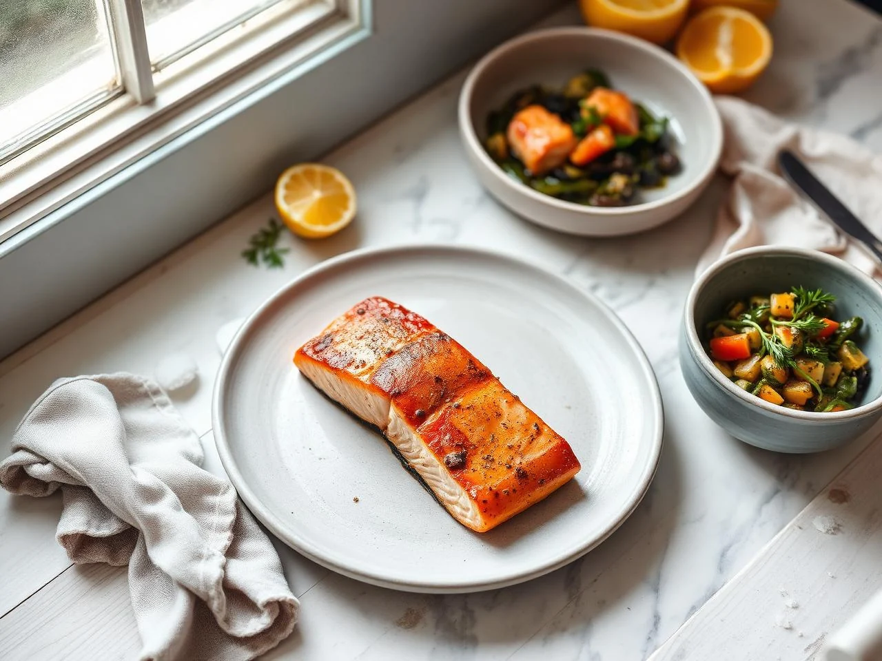 Jamaican Jerk Salmon