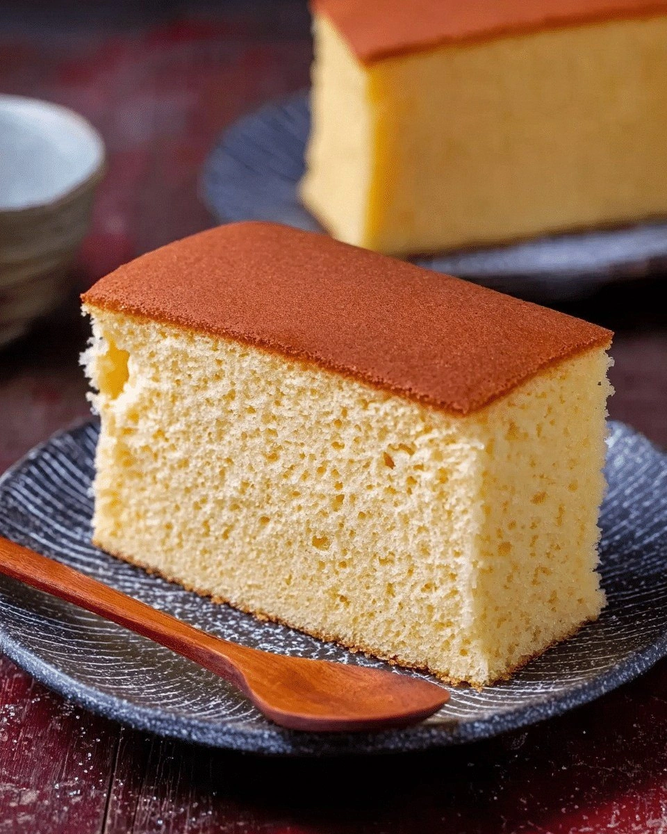 Japanese Castella Cake (Kasute