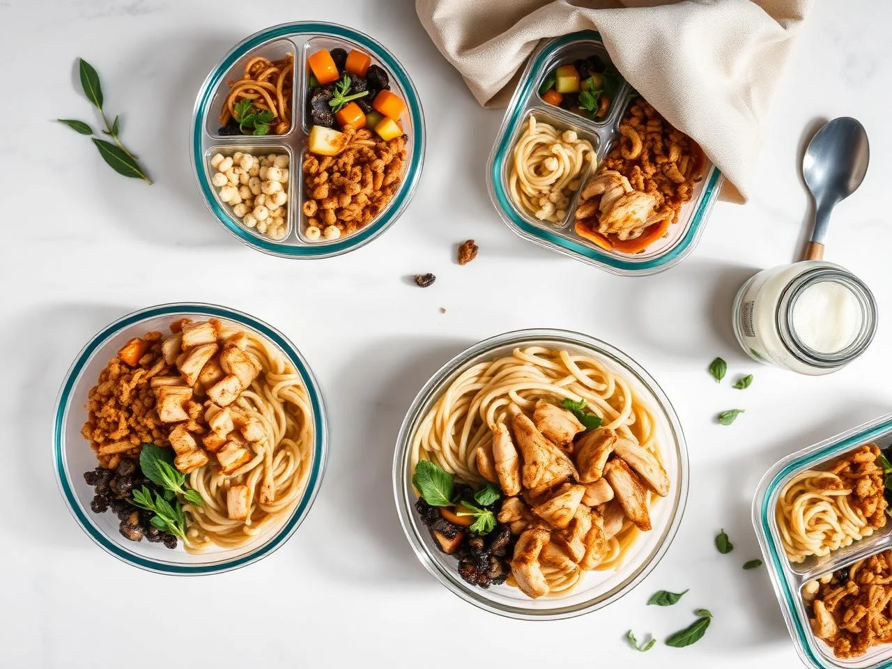 Japanese Chicken And Udon Bowl