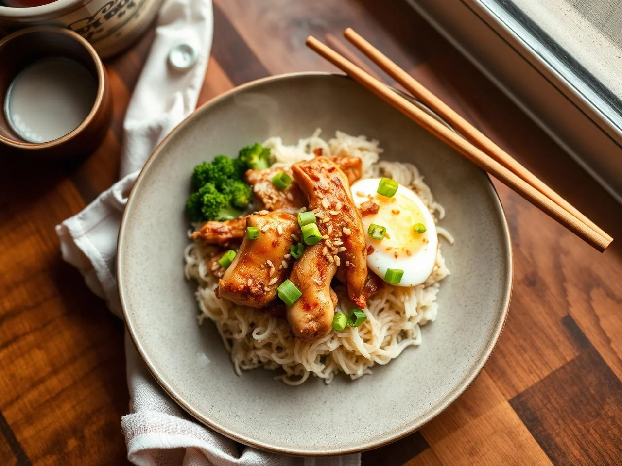 Japanese Oyakodon Chicken And Egg Bowl