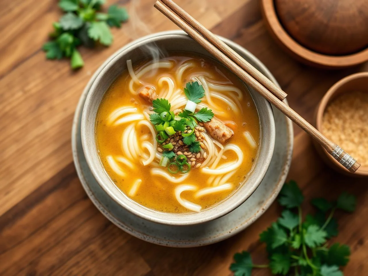 Japanese Ramen Soup