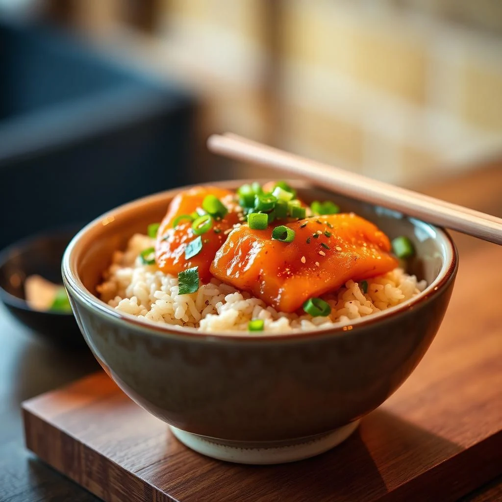 Japanese Salmon Sushi Bowl
