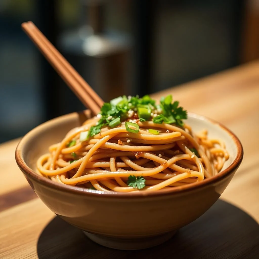 Japanese Soba Noodle Salad
