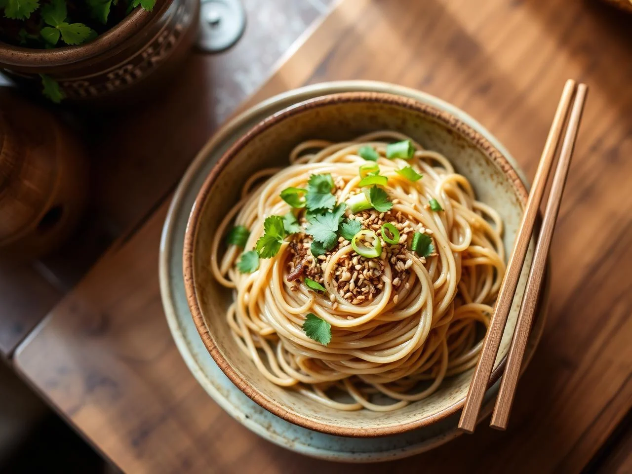 Japanese Soba Noodle Salad