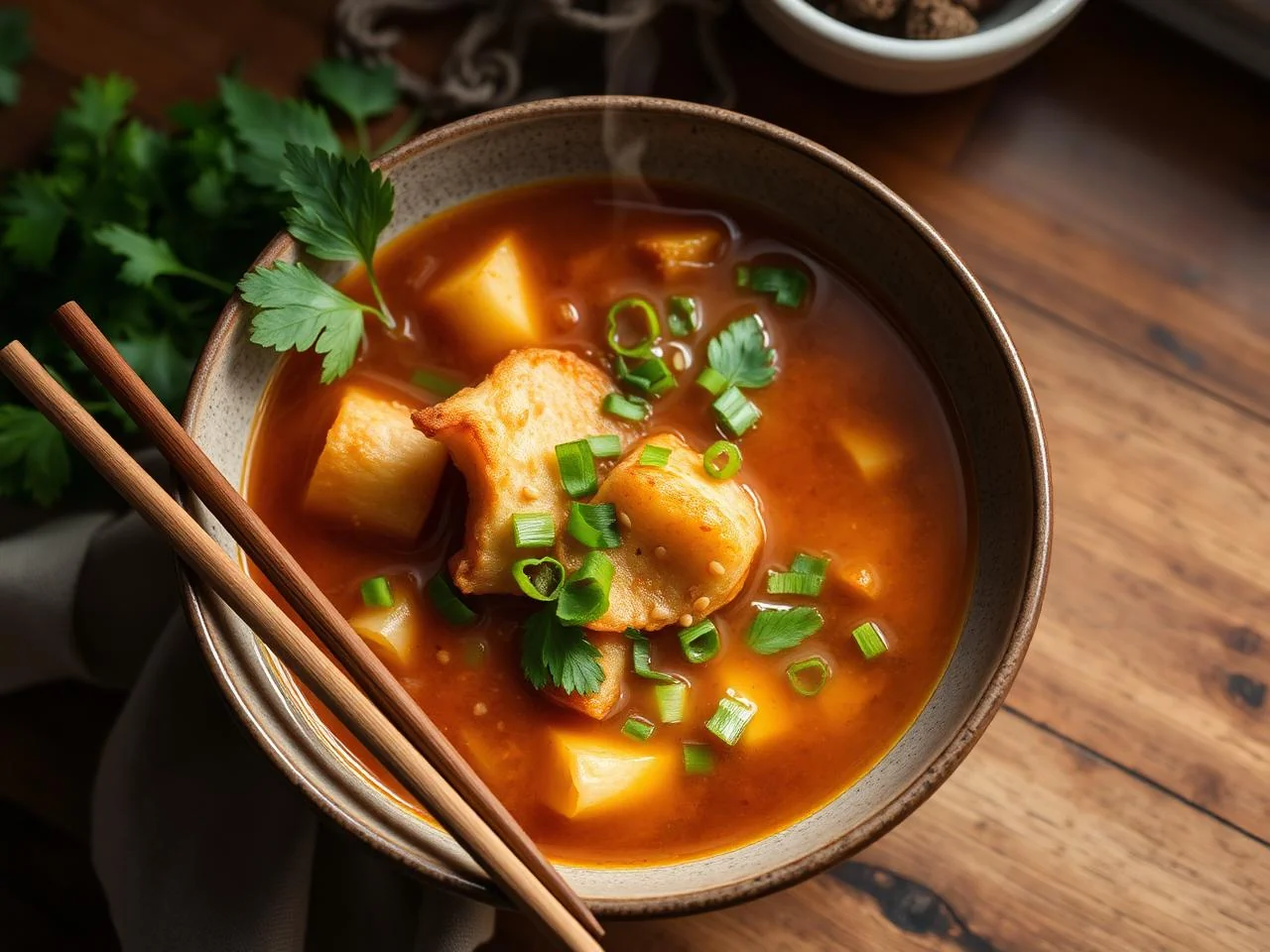 Japanese Tempura Soup
