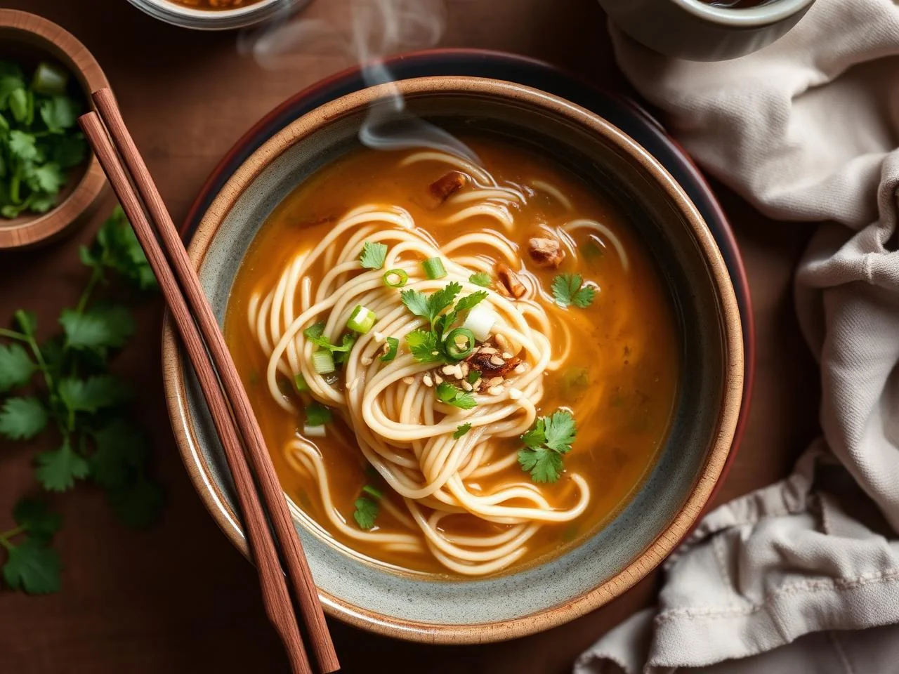 Japanese Udon Noodle Soup