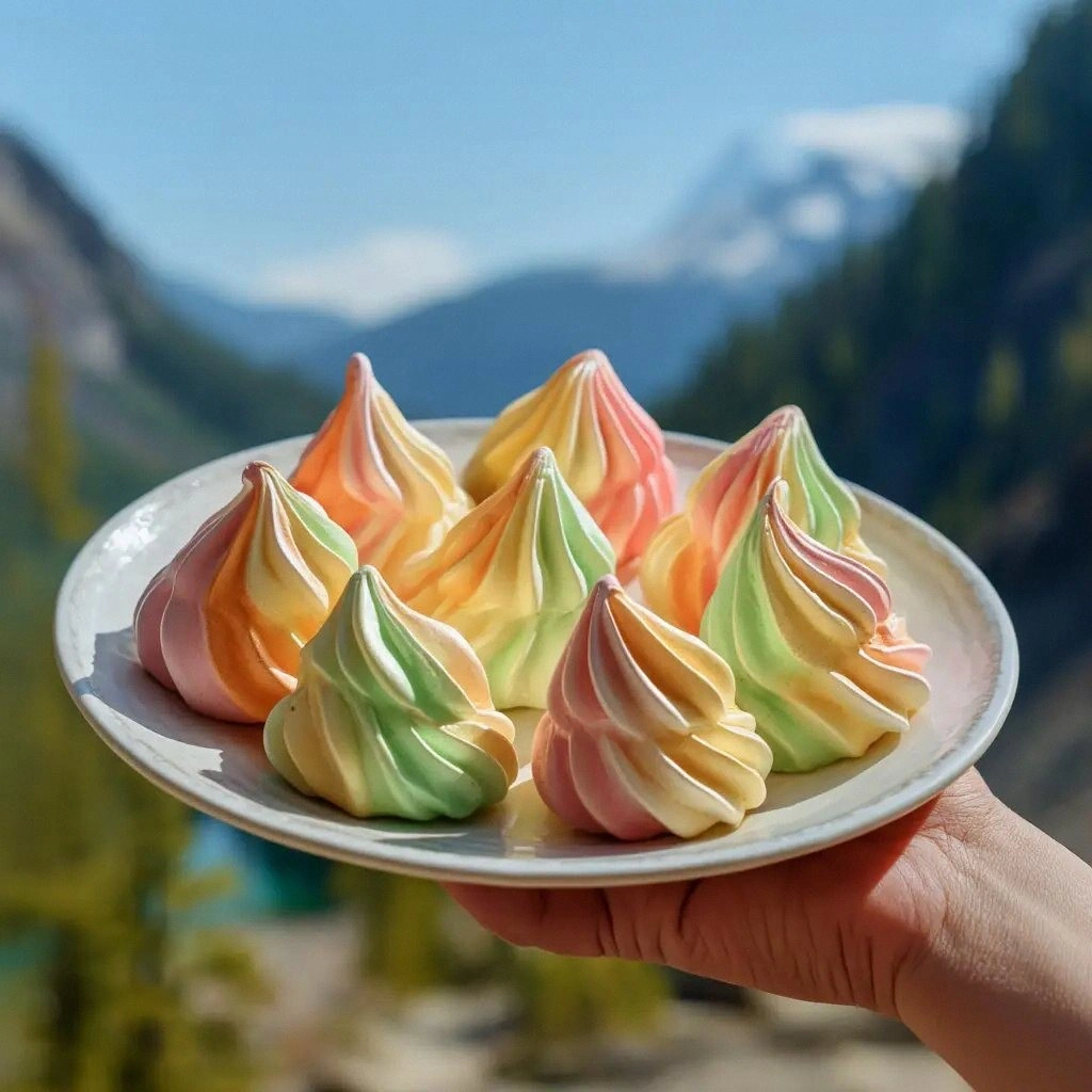 Jello Meringue Cookies: The Ea