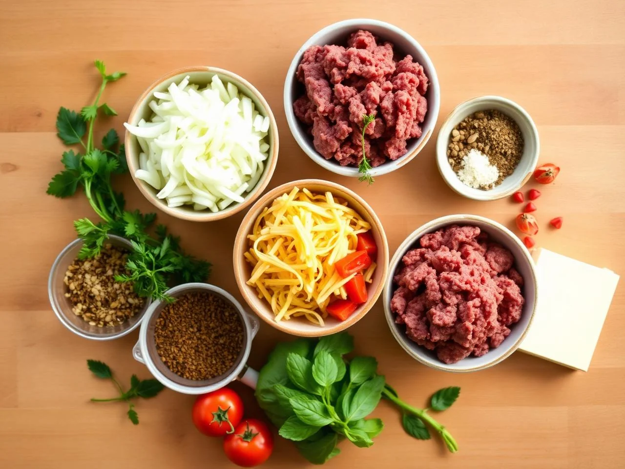 Ingredients for John Wayne Casserole