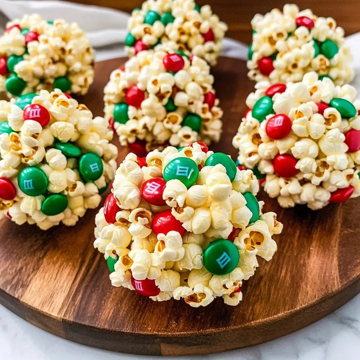 Joyful Christmas Popcorn Balls: Sweet No-Bake Holiday Treats