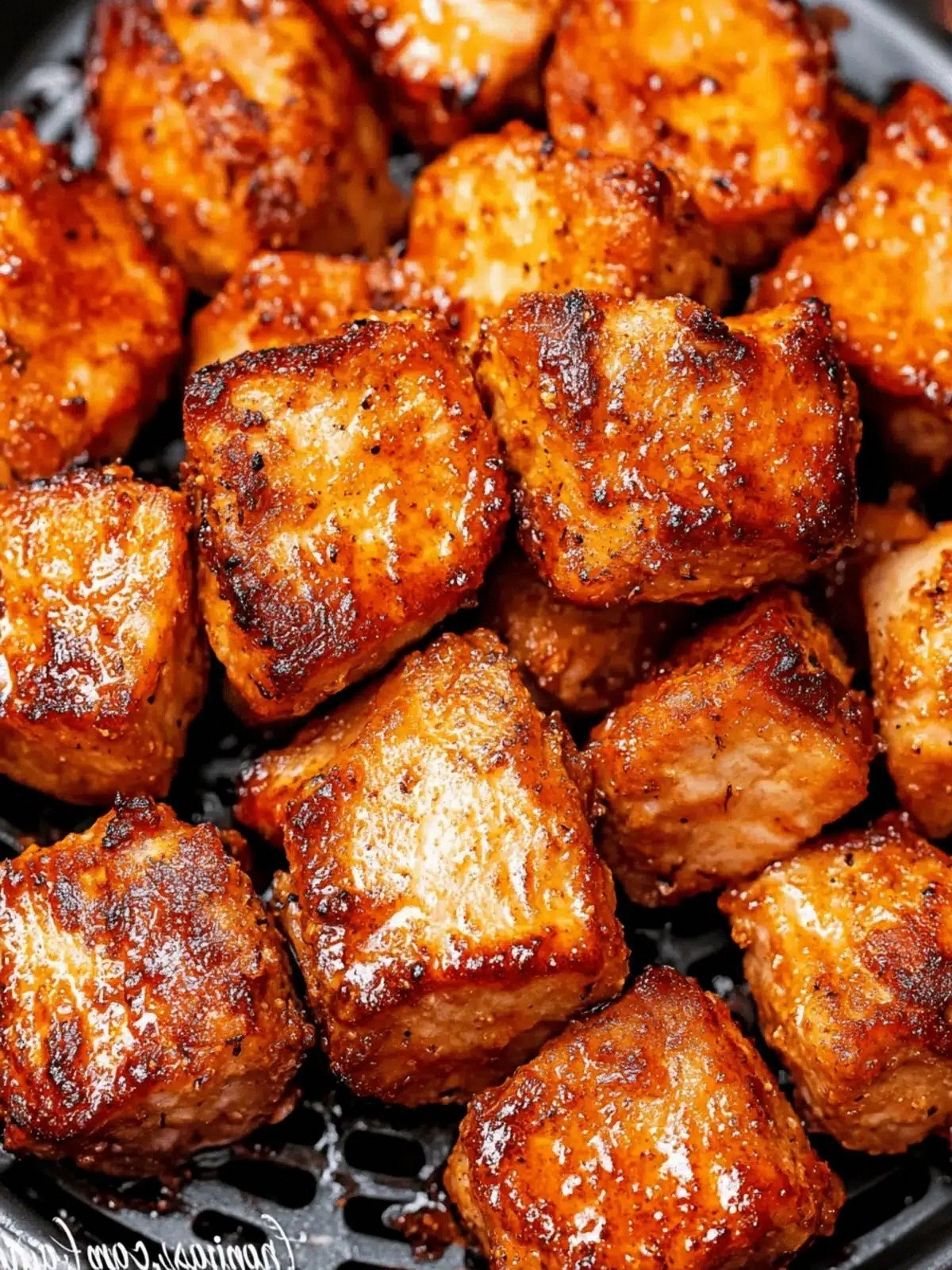 Juicy Air Fryer Pork Chop Bite