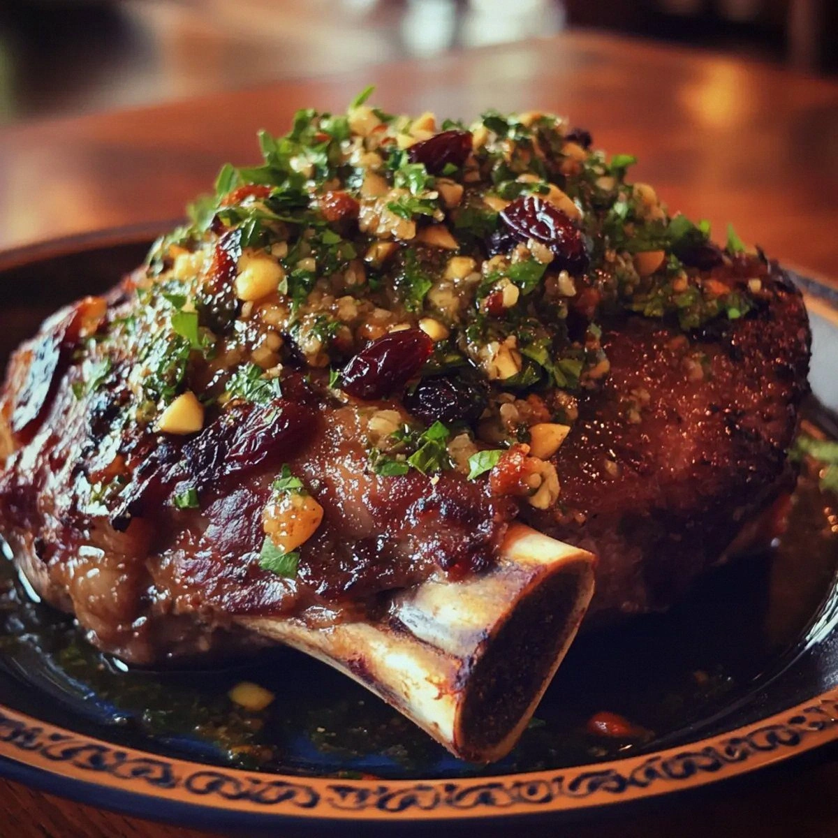 Juicy North African Lamb Shoul