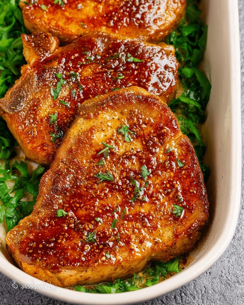 Juicy Oven Baked Boneless Pork