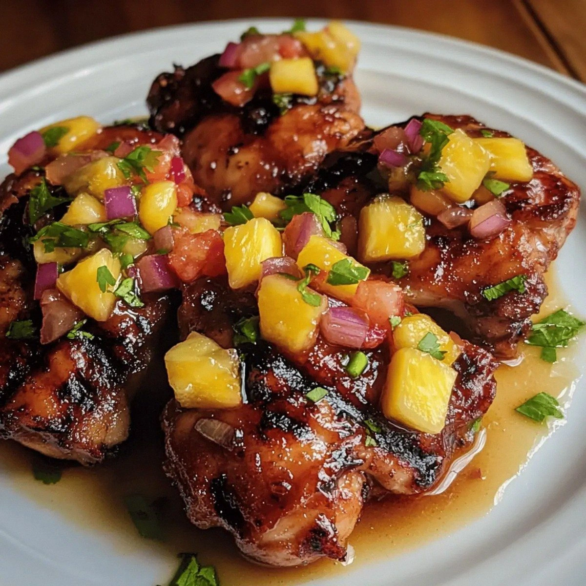 Juicy Teriyaki Chicken Thighs 