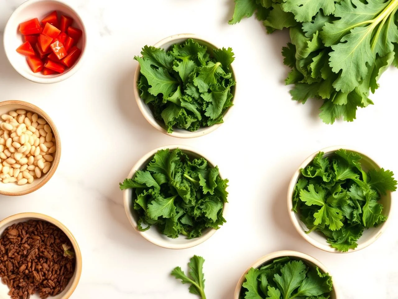Ingredients for Kale Chips