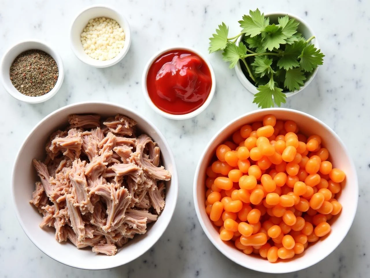 Ingredients for Kansas City Pulled Pork