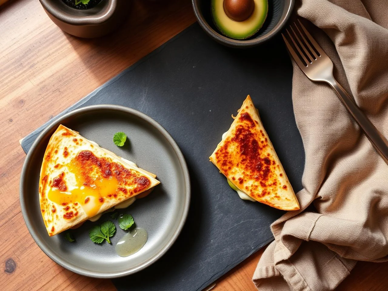 Keto Breakfast Quesadilla