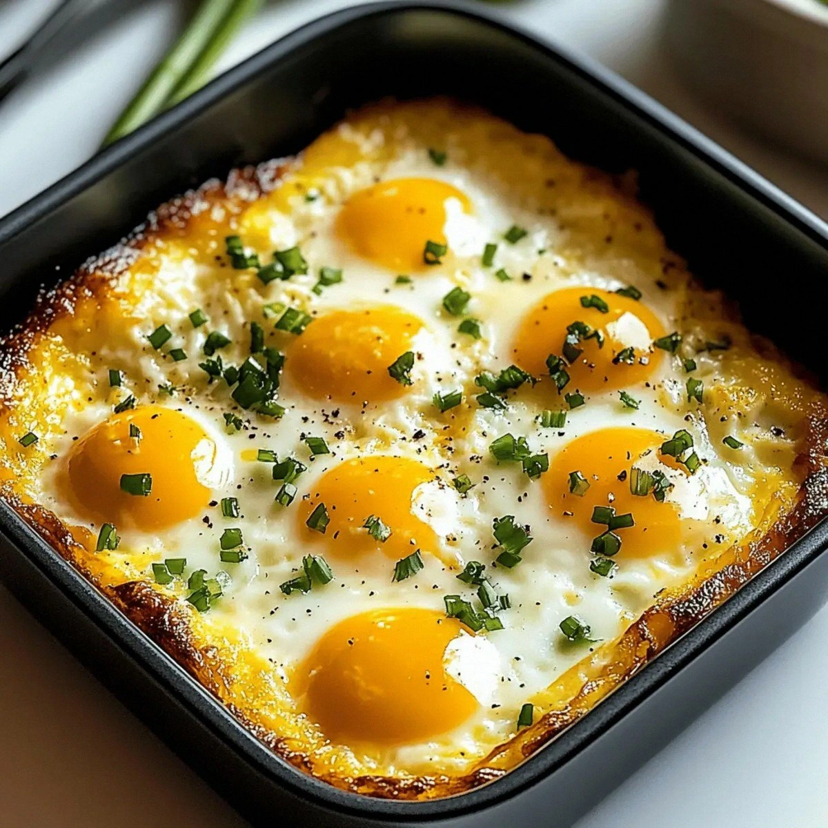Keto Cottage Cheese Egg Bake: