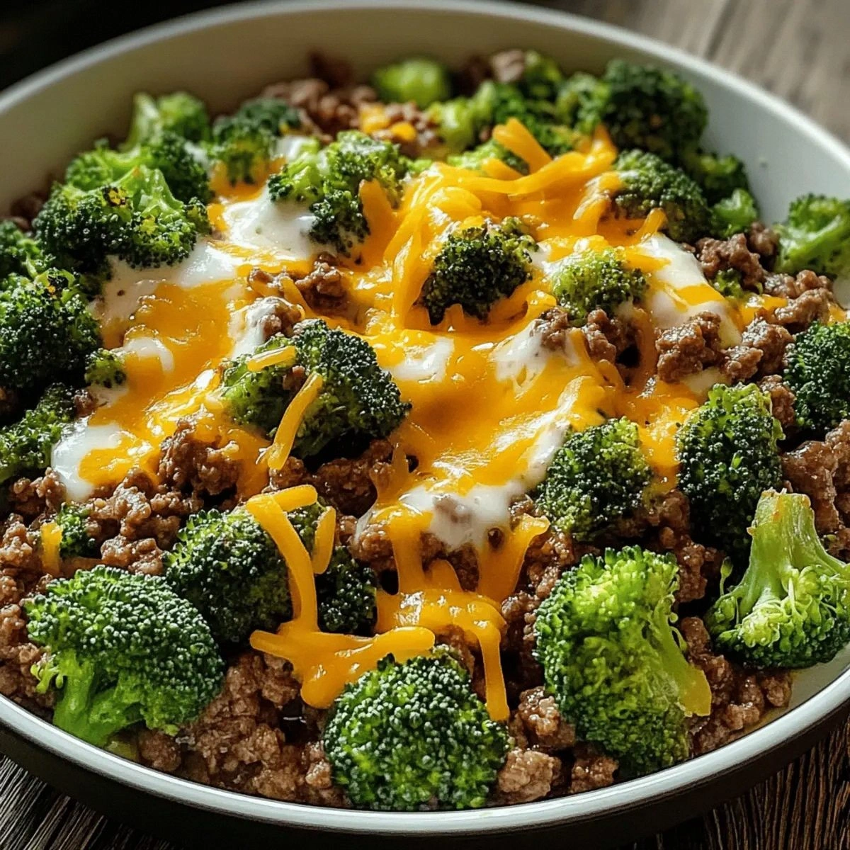 Keto Hamburger Broccoli Skillet: A Creamy One-Pan Delight