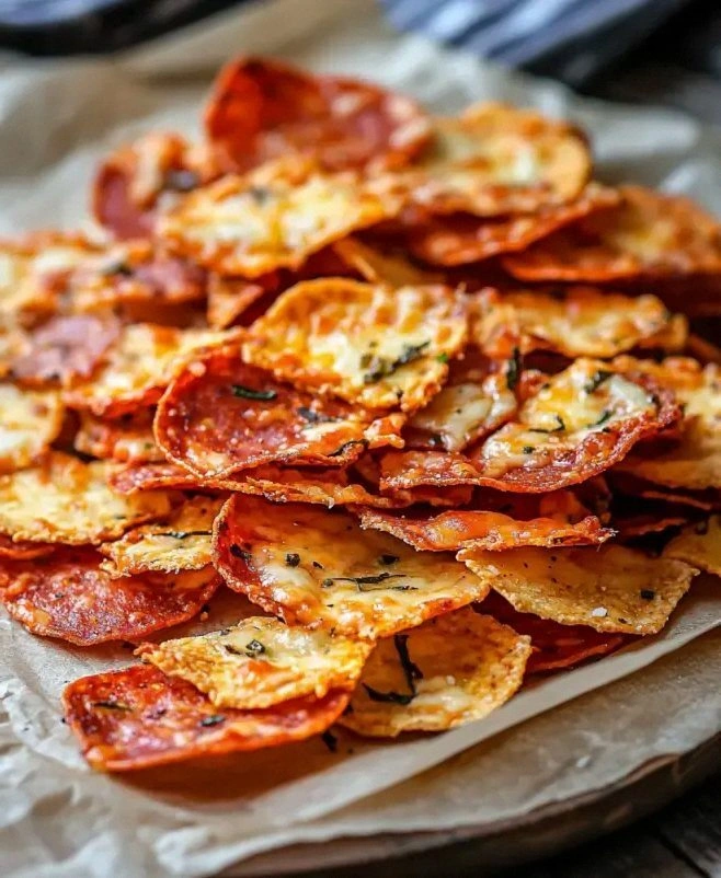 Keto Pizza Chips: Discover a Delicious Low-Carb Snack!