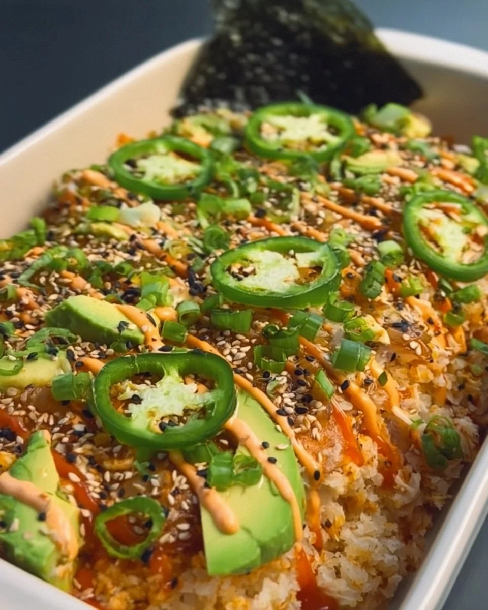 Keto Sushi Bake