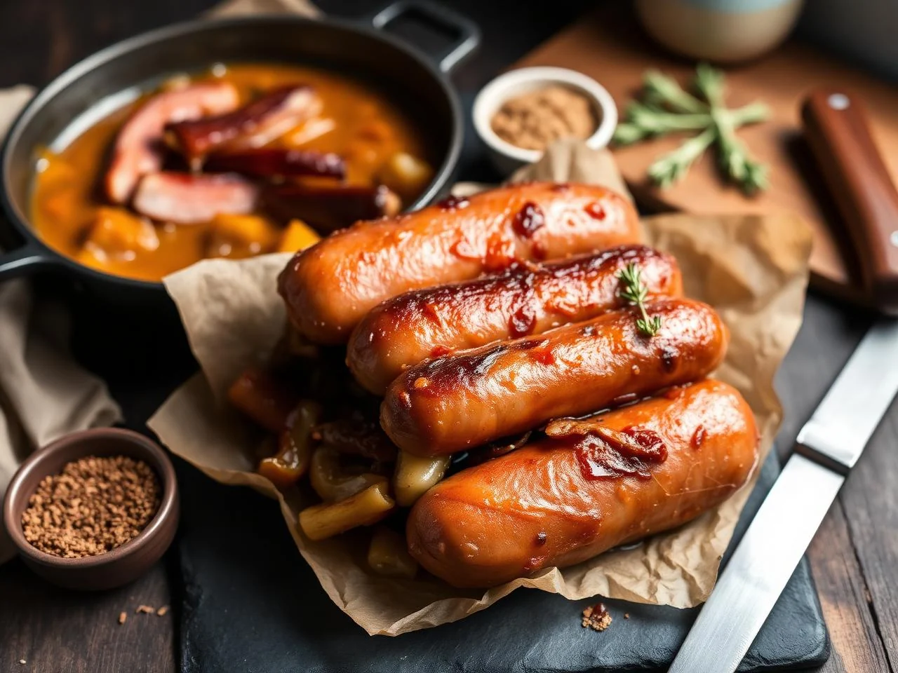 Kielbasa And Sauerkraut Stew