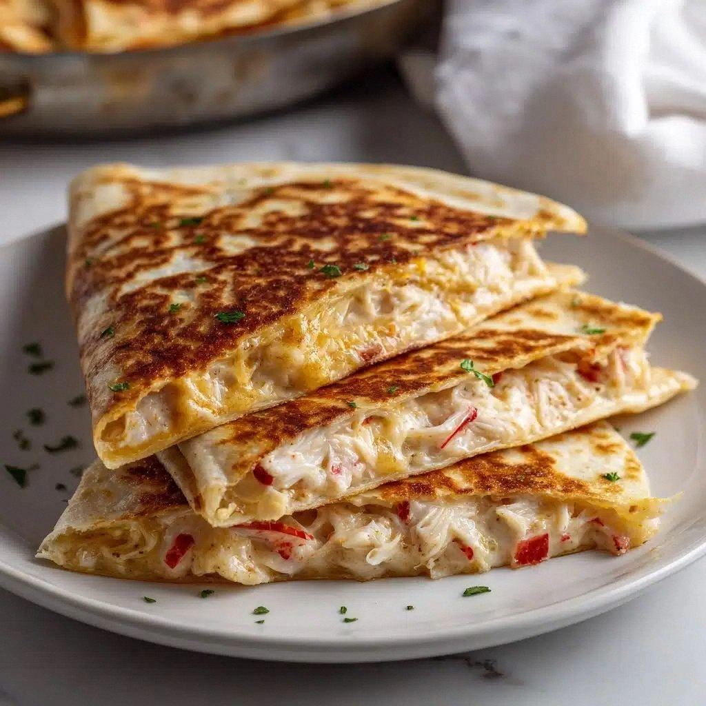 King Crab Quesadillas Recipe