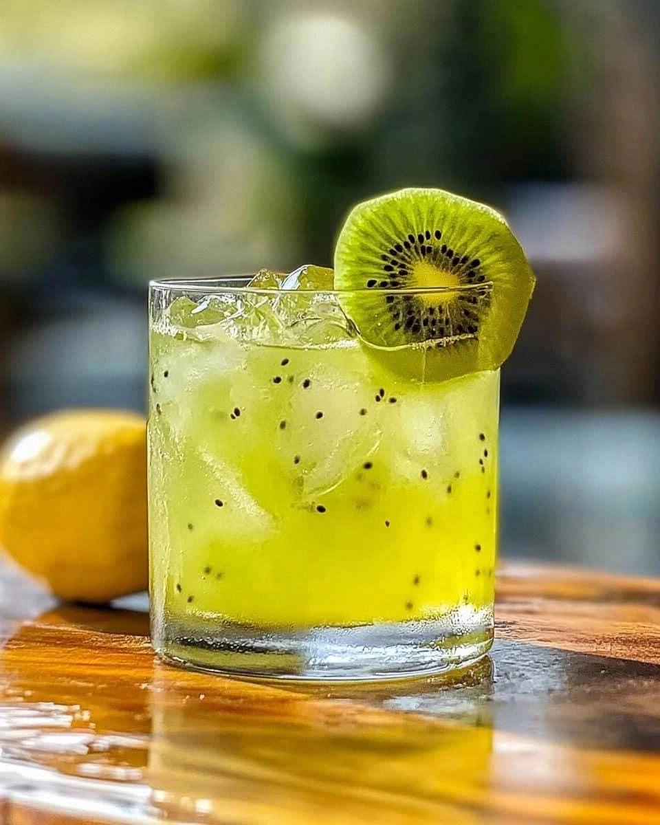 Kiwi Vodka Sour