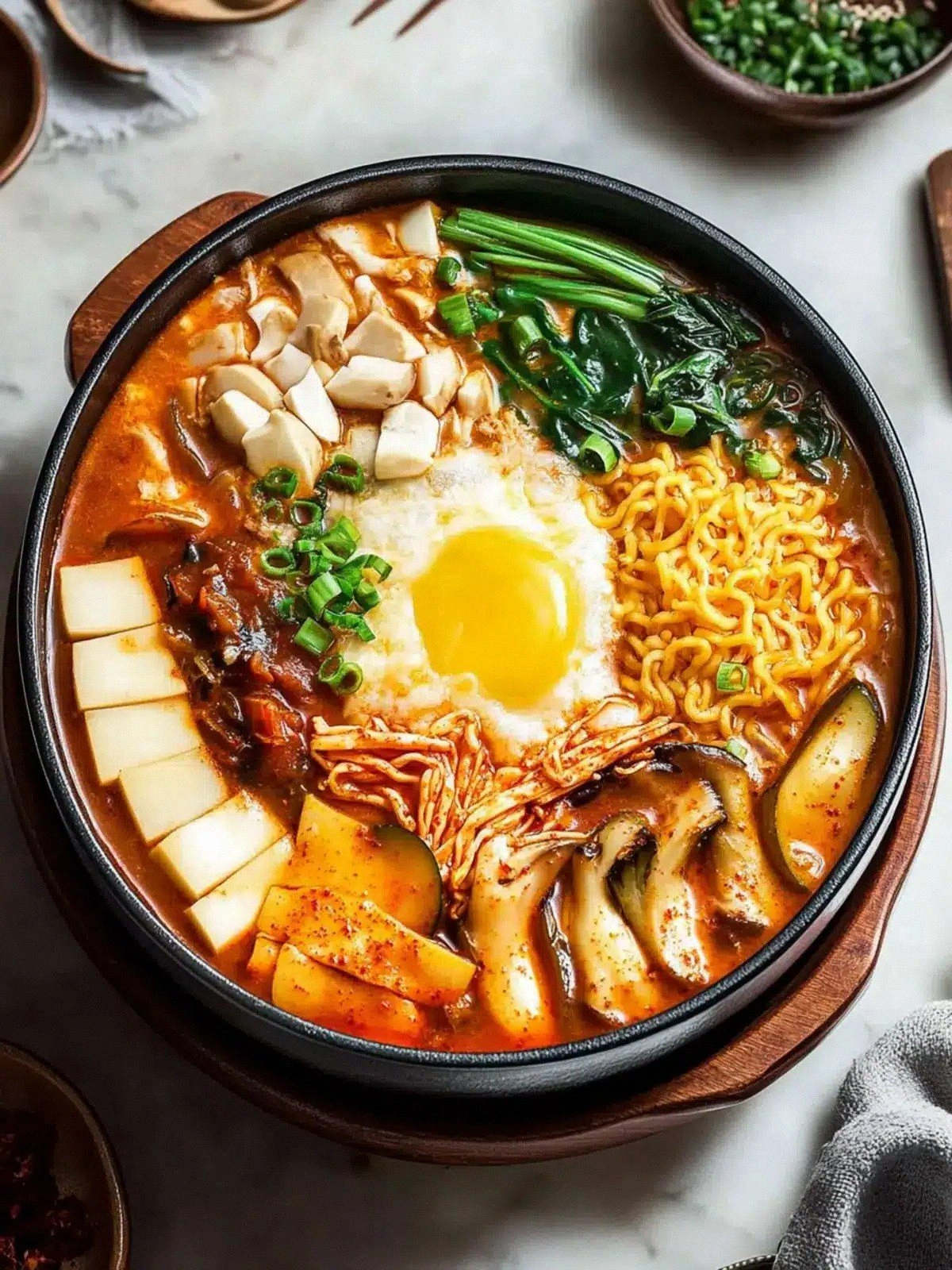 Korean Army Stew: A Spicy Comf
