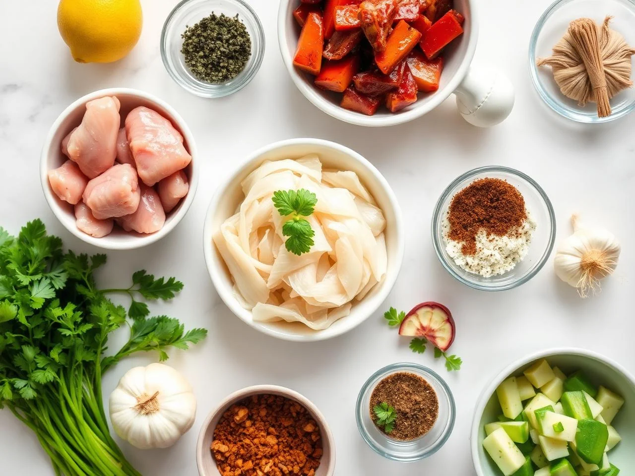 Ingredients for Korean Bbq Chicken