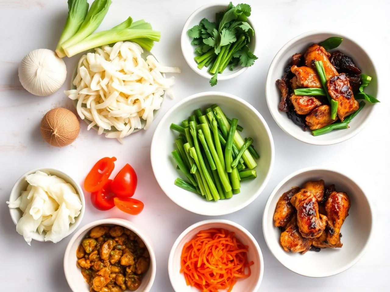 Ingredients for Korean Bbq Chicken