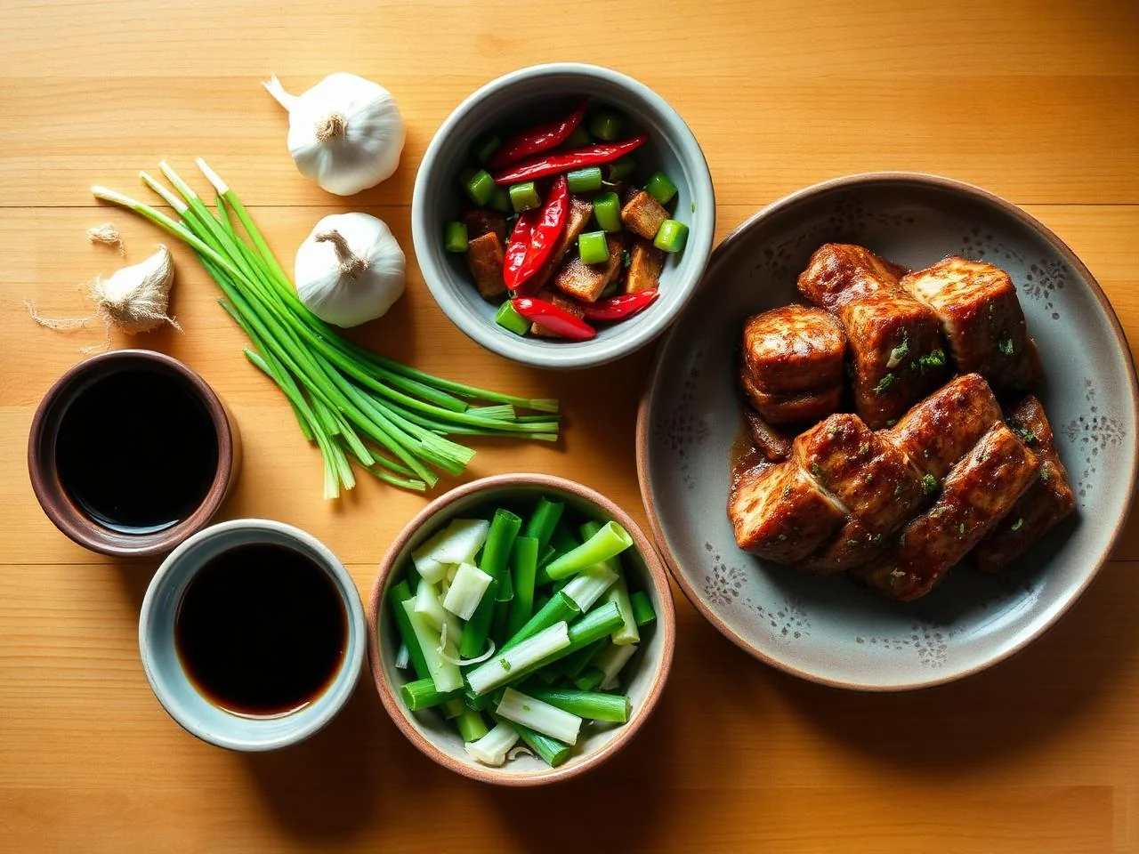 Ingredients for Korean Bulgogi