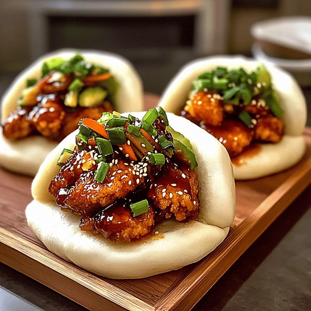 Korean Chicken Bao Buns: Soft, Spicy, and Super Satisfying