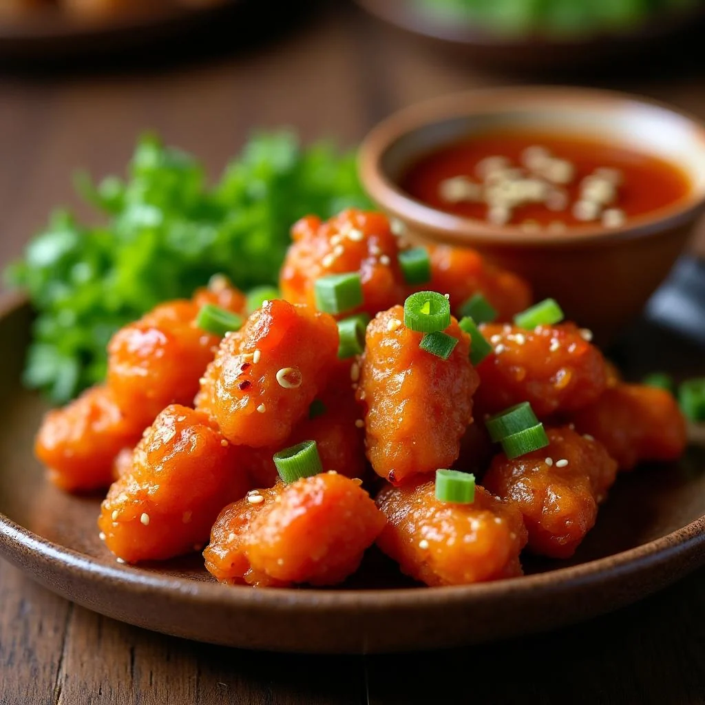 Korean Gochujang Chicken Bites