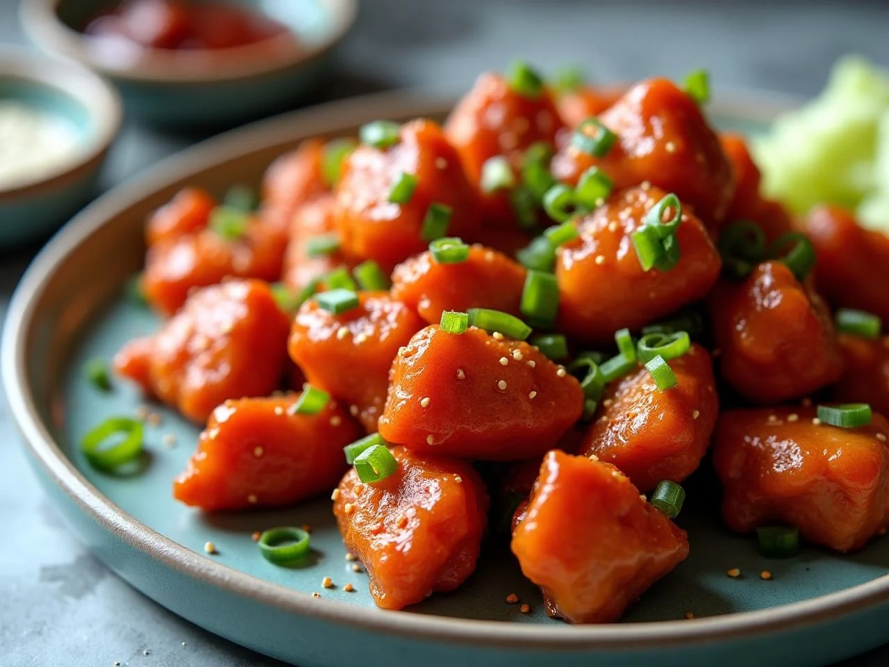Korean Gochujang Chicken Bites