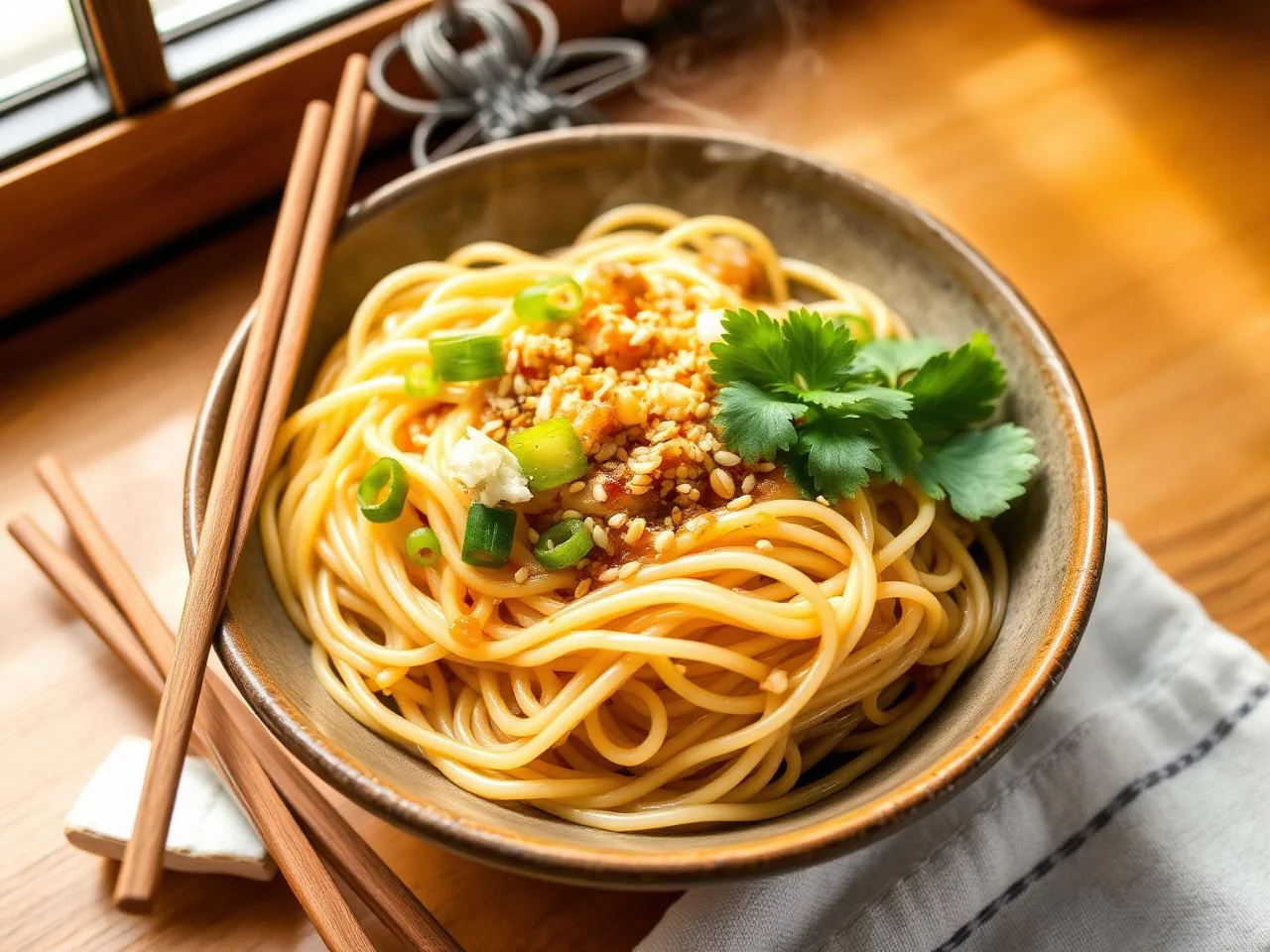 Korean Japchae Glass Noodle Stir Fry