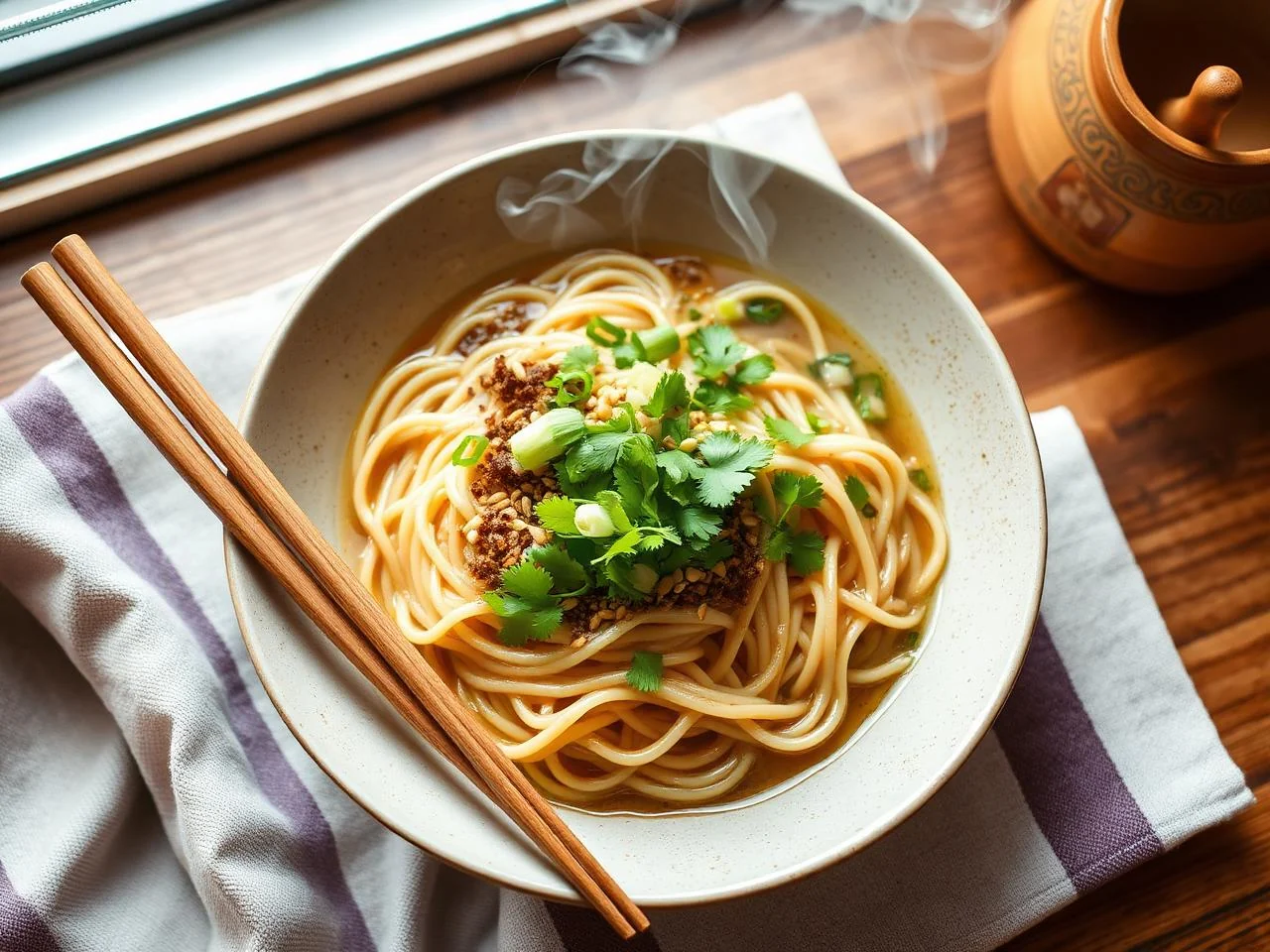Korean Naengmyeon Cold Noodles