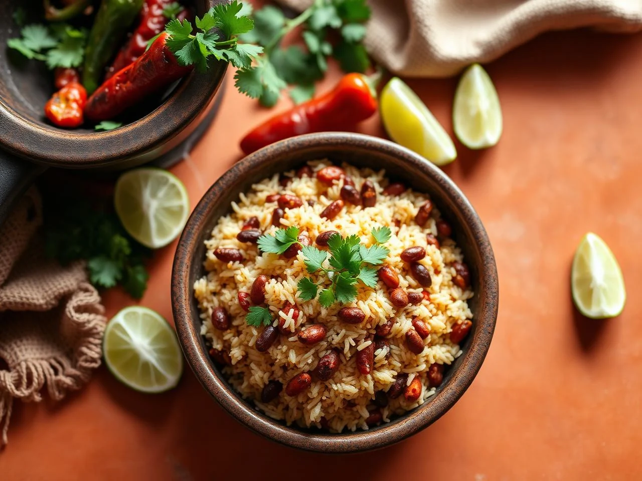 Latin Style Rice And Beans