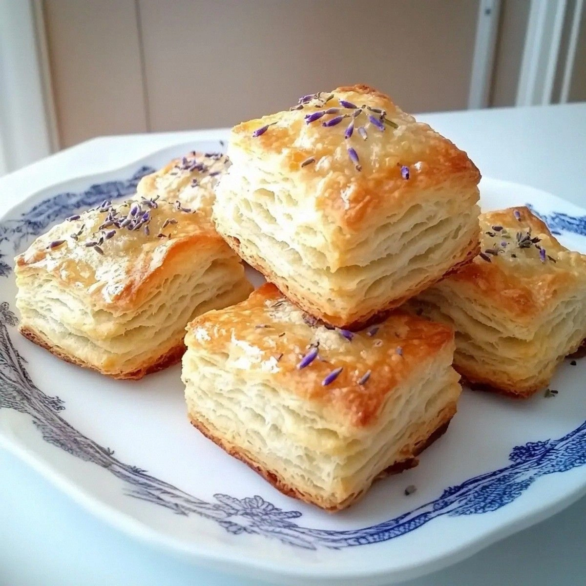 Lavender Honey Biscuits for a