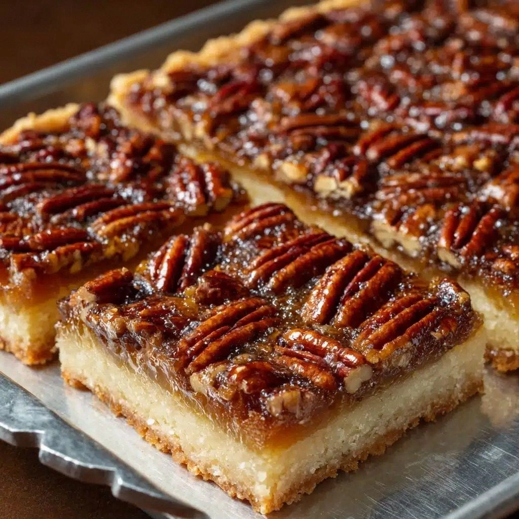Lazy Girl Pecan Pie Bars Recip