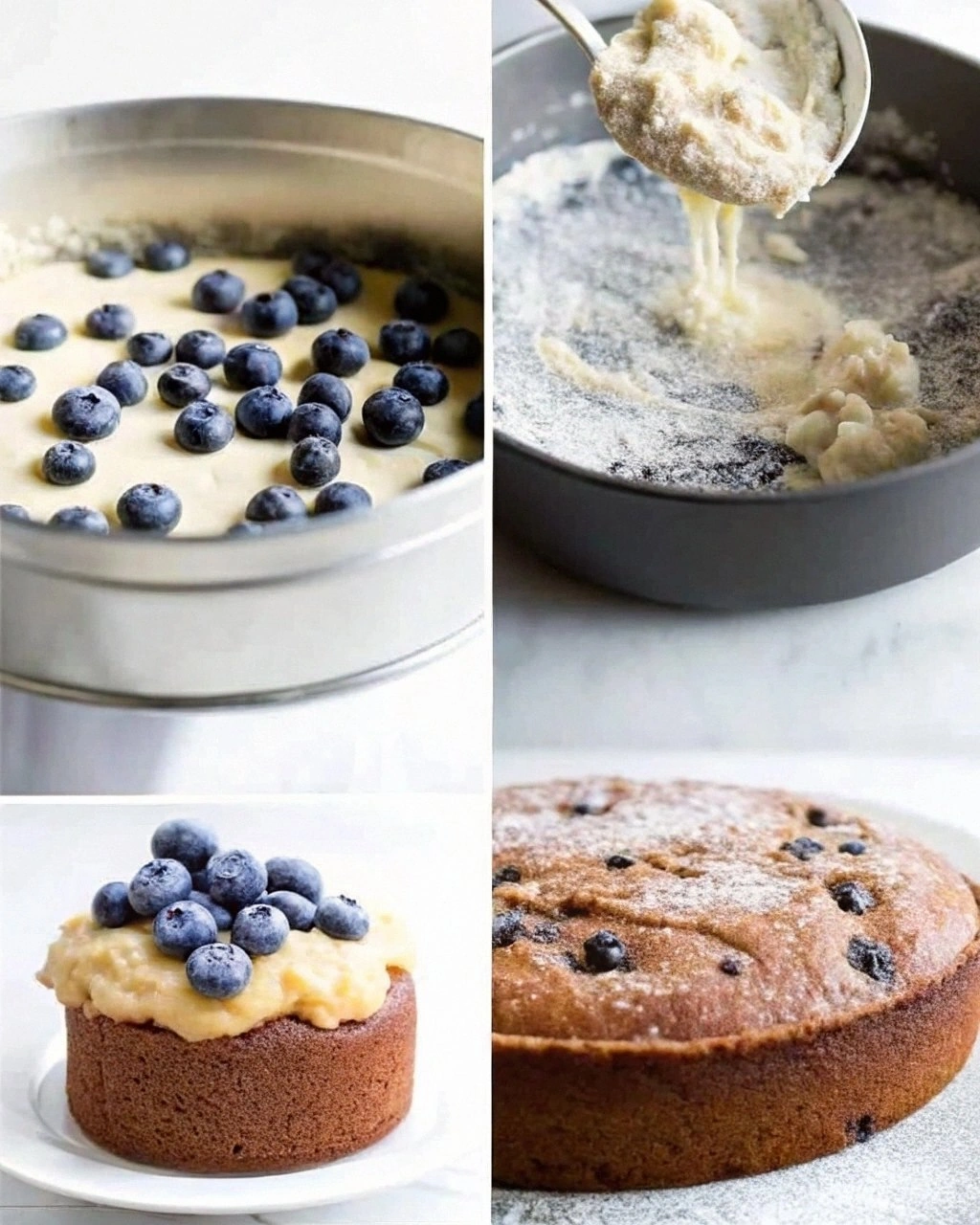 Lemon-Blueberry Yogurt Cake with Lemon Cream: A Perfect Blend of Sweet and Tangy