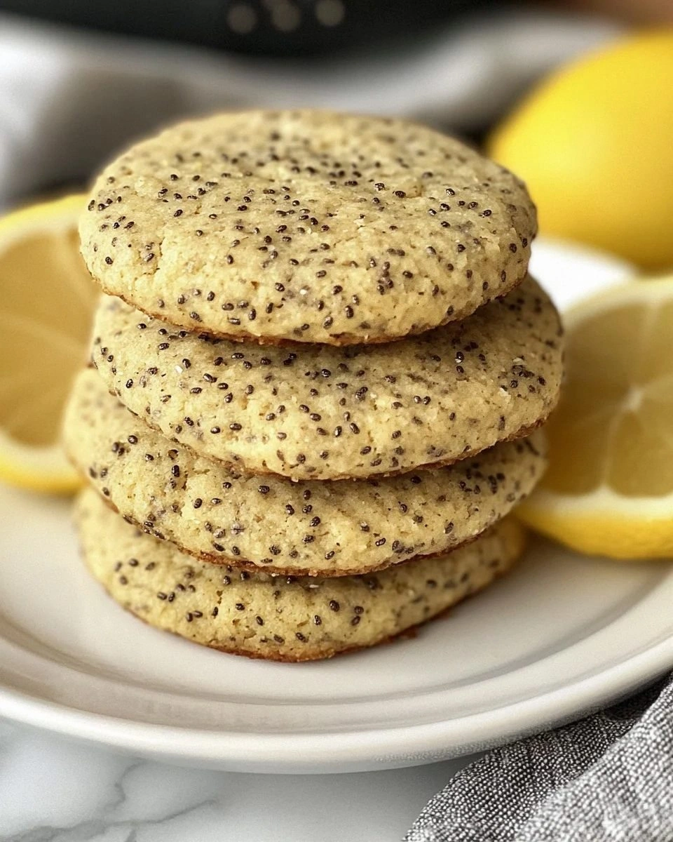 Lemon Chia Seed Protein Cookies: A Tasty Boost!
