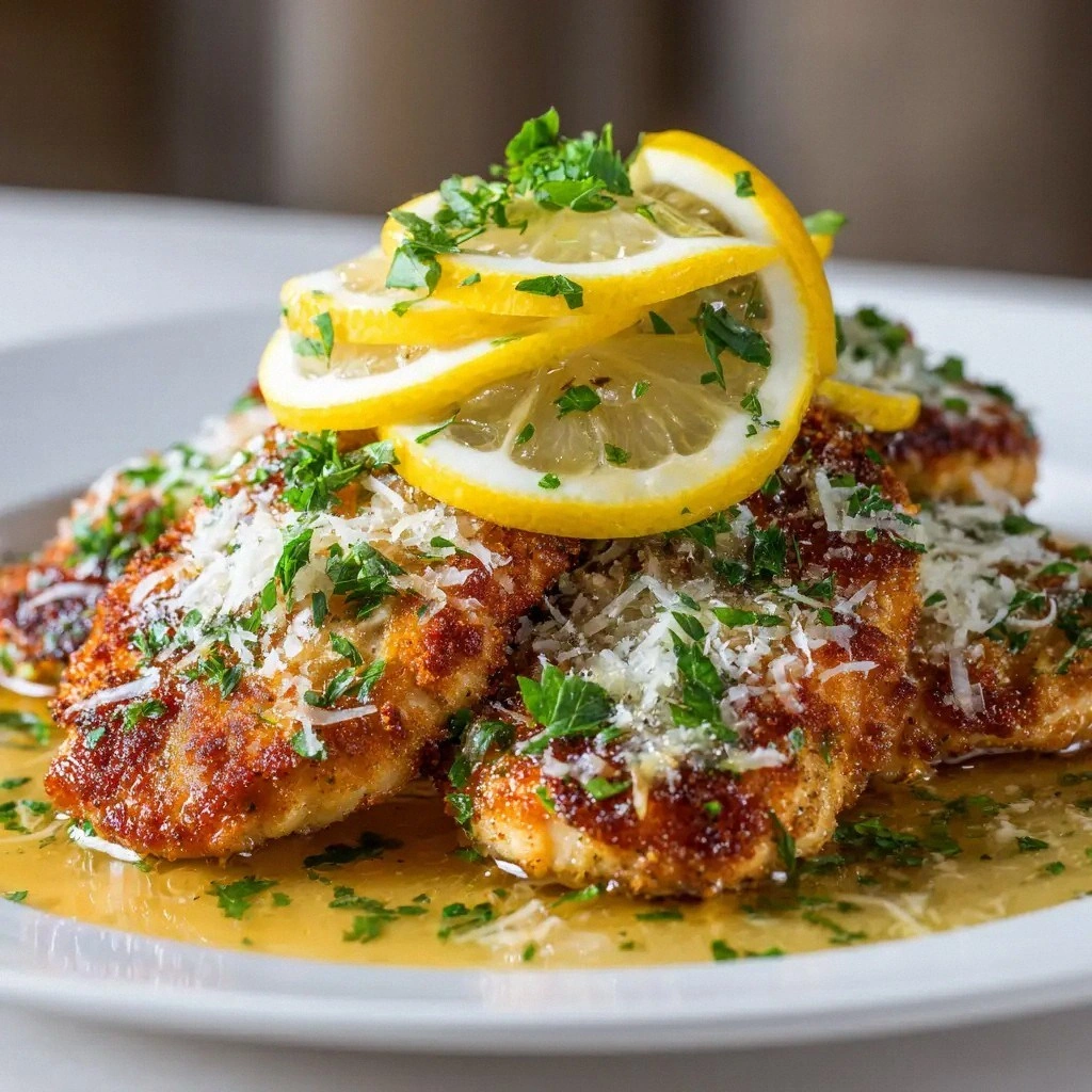 Lemon Chicken Romano: Crispy, 