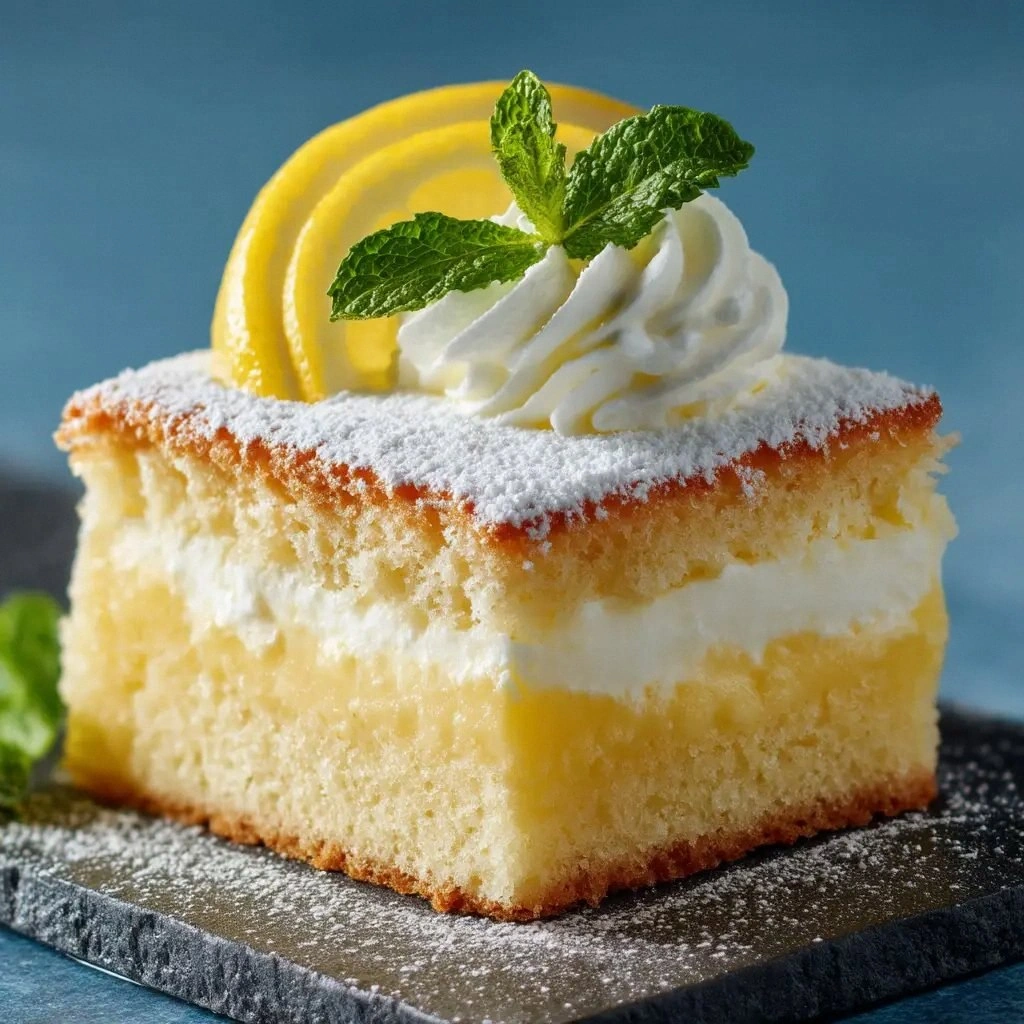 Lemon Custard Cake: A Magical 